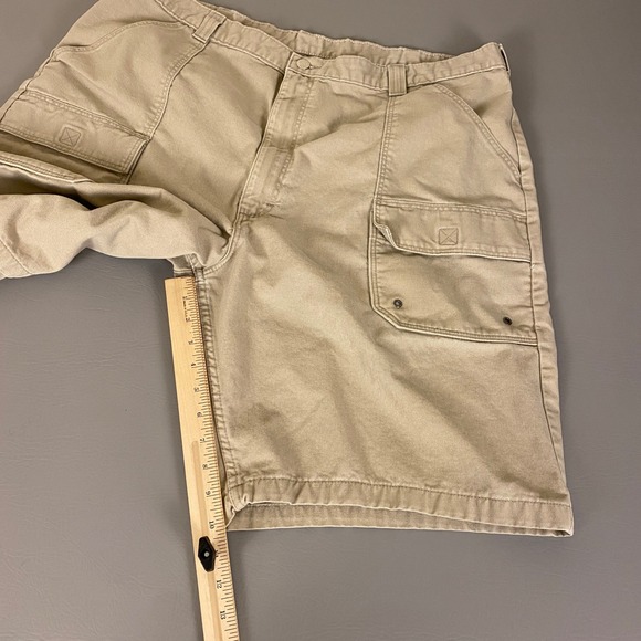 Wrangler‎ Mens Cargo Shorts Size 42 Beige Relaxed Fit Outdoor Casual Khaki - Picture 10 of 14